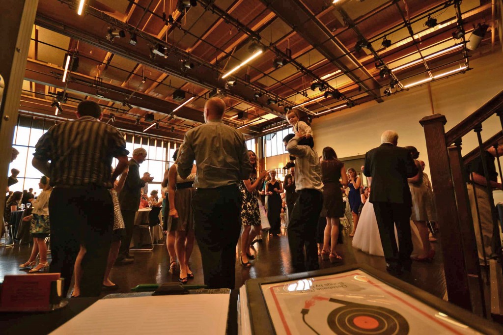 Music Masters dj's at a wedding at Rosehill Community Center in Mukilteo