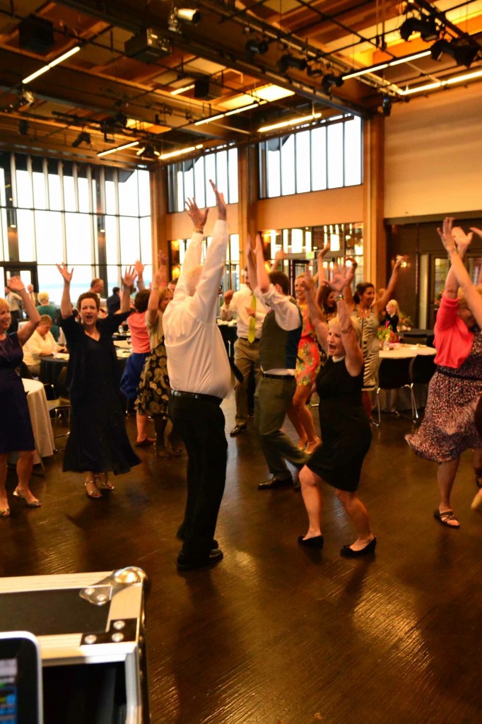 Music Masters dj's at a wedding at Rosehill Community Center in Mukilteo