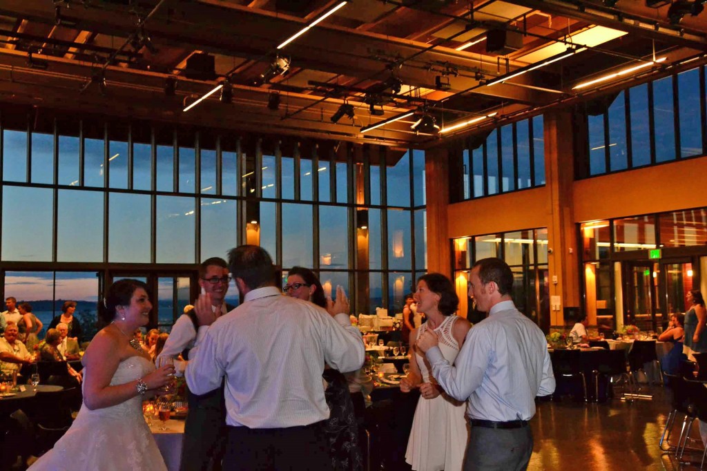 Music Masters DJ's at a wedding at Rosehill Community Center in Mukilteo