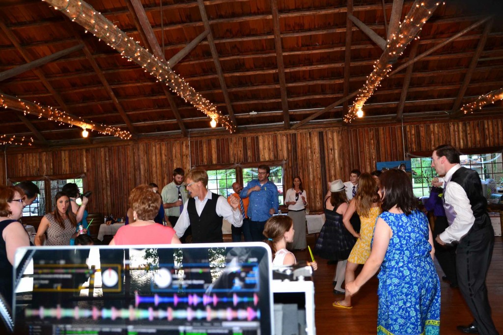 Music Masters DJ's a same sex wedding at Kitsap Memorial State Park in Poulsbo
