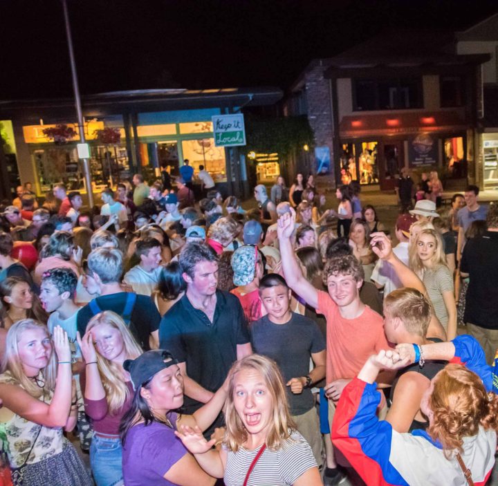 Music Masters DJ's the annual Bainbridge Island July 3rd Street Dance