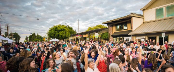 Music Masters DJ's the annual July 3rd Street Dance on Bainbridge Island