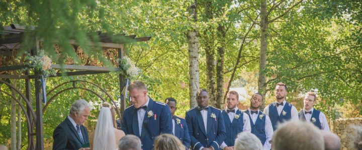 Music Masters DJ's a wedding at Red Cedar Farm in Poulsbo, Washington