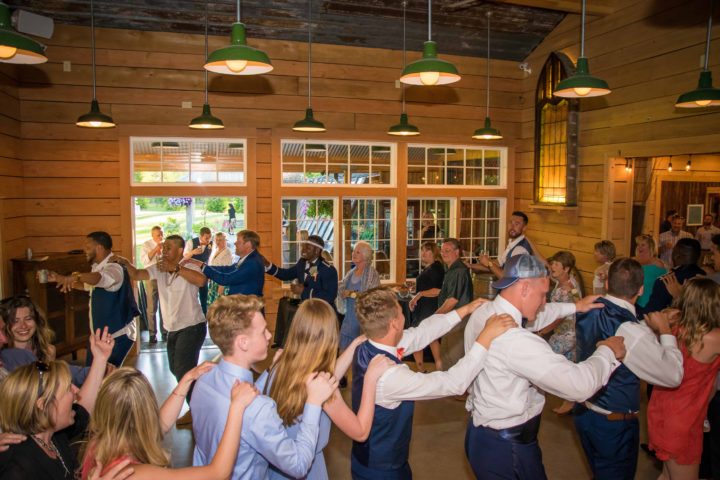 Music Masters DJ's a wedding at Red Cedar Farm in Poulsbo, Washington