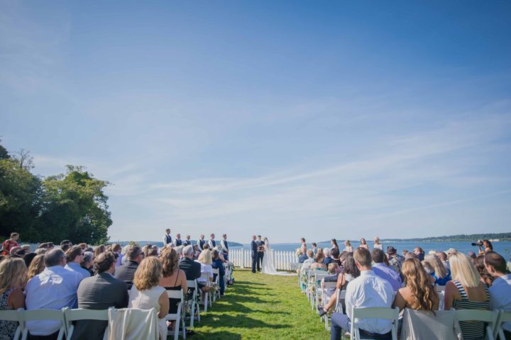 Music Masters DJ's a wedding at Port Gamble Vista Pavilion