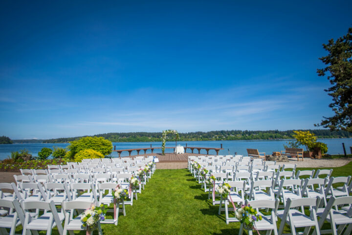 Music Masters DJ's a wedding at Kiana Lodge in Poulsbo, WA