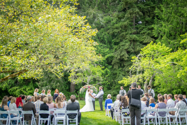 Music Masters DJs a wedding at Farm Kitchen in Poulsbo, Washington