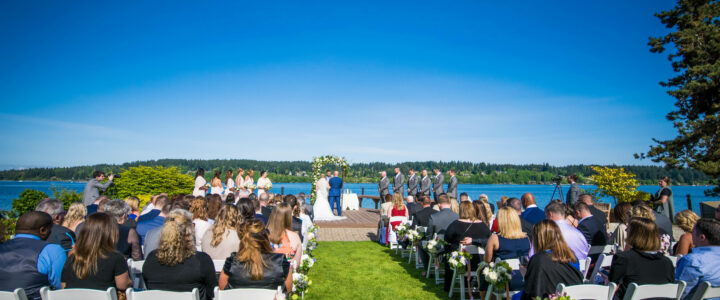 Music Masters DJ's a wedding at Kiana Lodge in Poulsbo, WA